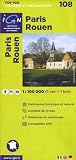 bookshop france  Paris / Rouen Ign 2011: Ign.V108: Patrimoine historique et naturel / Courbes de niveau / Routes et chemins / Itinéraires de randonnée / Compatible GPS   because we all love reading blogs about life in France