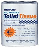 THETFORD CORP 4 Pack RV/Marine Toilet Tissue Sold in packs of 24
