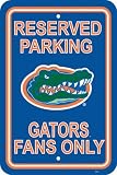 NCAA Florida Gators 12-by-18 inch Plastic Parking Sign