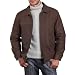 BGSD Men's Distressed Cowhide Leather Hipster Jacket - Regular & Tall
