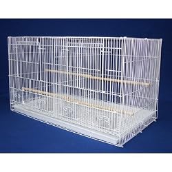 Brand New Aviary Bird Cage 30x18x18-2474BLK w/4184Stand