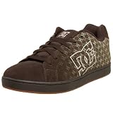 DC Men's Character Skate Shoe,Dark Chocolate/Monogram,6 M