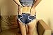 Superbaby Women Denim Junior Waist Night Hot Pants Shorts Buttom