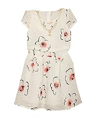 Summer General Print Lace  Dress