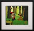 Mickey Mouse and Pluto Walt Disney Limited Edition Animation Cel, The Pointer, Framed