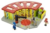 Bigjigs Toys Five Way Engine Shed