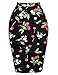 Empire Waist Dresses for Women Flower Print (XL) KL-4 CL8928