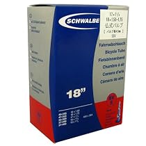 シュワルベ(SCHWALBE) 18&times;1.50/1.75、17&times;11/4用チューブ 仏式バルブ 5SV