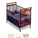 FLAT SLAT SLEIGH CRIB