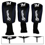 Milwaukee Brewers Golf 3 pack MB Headcovers