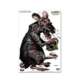Birchwood Casey Zombie Rat Darkotic Drain Pipe Splattering Target, 12x18, 8ct