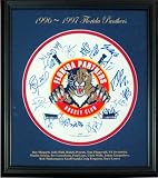 1996-1997 Florida Panthers Autographed/Hand Signed Framed Poster