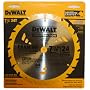 DeWalt DW3578 Series 20 7-1/4-Inch 24 Tooth ATB Thin Kerf Framing Saw Blade with 5/8-Inch and Diamond Knockout Arbor