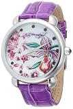 Ed Hardy Women's Garden Purple Watch #GN-PU