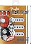 Fender SCN Samarium Cobalt Noiseless Stratocaster Pickup Set (Black)