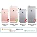 iPhone 6s Plus Case, ULAK Hybrid Dual Layer Protective Sugar Candy Case for Apple iPhone 6s Plus 5.5 inch Device (Pink+Grey)