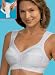 Mastectomy Bra - Sizes 34-46C, 36-46D, Color White, Size 38 C