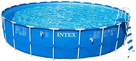 24 ft. Round x 52 in. Deep Metal Frame Above Ground Pool Set