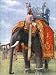 Photo Jigsaw 16x12 (40x30cm) A majestic elephant at Bengals chief festive gathering, India, 1922. by Heritage-Images