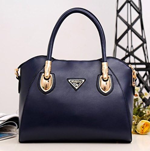 LESHAER A358 2013 New European and American Retro Fashion Lady Handbag Shoulder Bag Tote Bag (Deep blue)