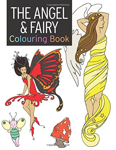 The Angel & Fairy Colouring Book (The Colouring Book Series), by Rebecca Balchin