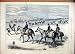 1874 Bury Hills Newmarket Horses Exercising Old Print