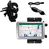 Garmin Nuvi 750 Auto Vent Holder with Car Charger - Uses Gomadic TipExchange