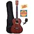 Kala MK-T Makala Tenor Ukulele Bundle with Gig Bag, Austin Bazaar Instructional DVD, Clip-On Tuner, and Polishing Cloth