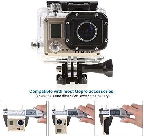 Wifi 20mp Action Camera 1080p Wifi Sports Camera Hd 170 Degree Wide Angle Action DVR Camera Diving Camera (Wifi-Golden)