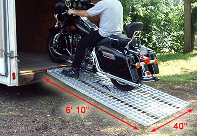 Aluminum Ramp 7 ft. - Motorcycles Onto Trailers - Ramps On Sale