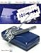 100 "Derby Extra" Stainless Steel Double Edge Razor Blades with Safety Razor