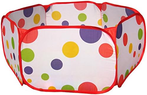 Honory 150CM Durable Hexagon Playpen Ball Pit with Convenient Zippered Compact Storage &amp; Carrying Case / Indoor or Outdoor Use (Balls Sold Separately)