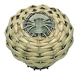 Atlas Homewares 3154-BRN 2-Inch Lg Bamboo Weave Knob, Brushed Nickel