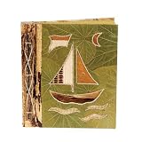Review Cozee World  / All Natural 40 Photo Handmade Photo Album - Sailboat Design