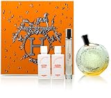 Eau Des Merveilles by Hermes for Women 4 Piece Set Includes: 3.3 oz Eau de Toilette Spray + 1.35 oz Marvelous Body Lotion + 1.35 oz Marvelous Bath and Shower Gel + 0.42 oz Eau de Toilette Spray