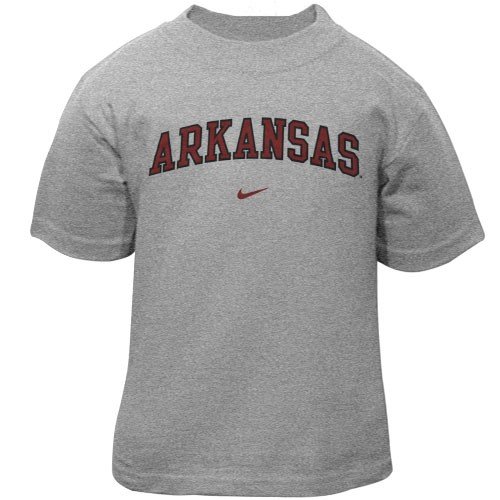 Nike Arkansas Razorbacks Ash Juvenile College Classic T-shirt