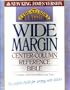 Wide Margin Center-Column Reference Bible - New King James Version - Burgundy Bonded Leather - 475BG