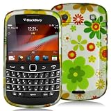 BLACKBERRY 9900 9930 BOLD TOUCH DECORO BRAND PREMIUM PROTECTOR CASE - LEMON FLOWER