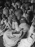 2,700 Burmese Boys Becoming Monks in The Cave After Place of First Buddhist Synod Photographic Poster Print by John Dominis, 12x16