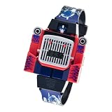 Marvel Comics Kids TF3010T Transformers gift tin set Watch
