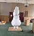 Olaf Snowman Mascot Costume Cospaly Cartoon Character Adult Size