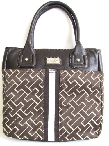 Tommy Hilfiger Small Tommy Brown/Ivory Stripe