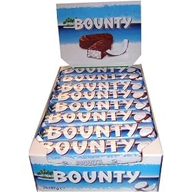 Bounty Milk Chocolate Case of 24 by Mars