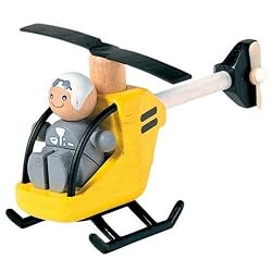 PLAN TOYS Helicopter With Pilot