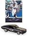 Baltimore Ravens Ed Reed 1:64 1967 Ford Mustang Fastback with Trading Card