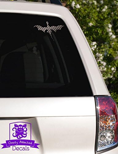 Dragon 1 Car Specialty Vinyl Decal - Carbon-Fiber
