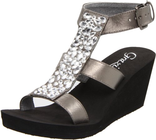 Grazie Women's Ziva Wedge Sandal