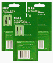 Childrens Toyshop  Health & Personal Care : 1 Year Supply of Braun CTS-2 Hair Styler, 6 Energy Cells, Green