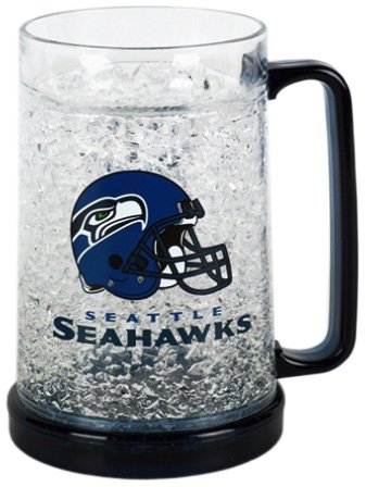 Seattle Seahawks 16oz Crystal Freezer Mug
