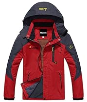 Wantdo Men's Relaxed Sleeves Velcro Adjustment Soft Shell Sport Jacket(US S)
